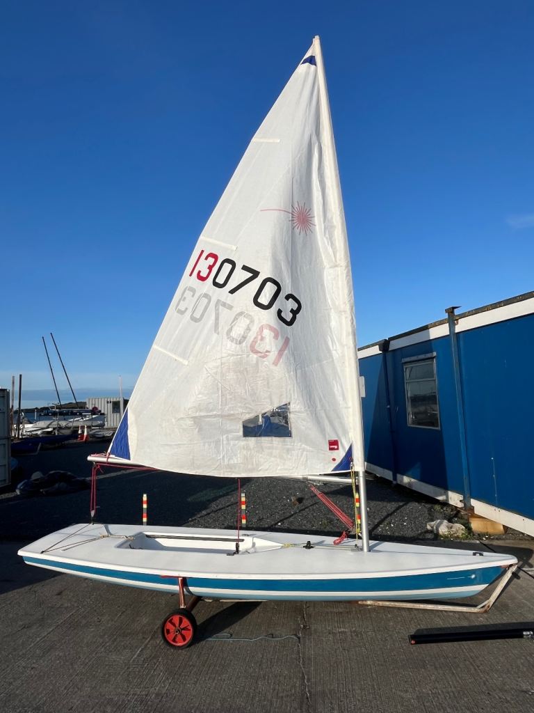 Laser sailing dinghy 