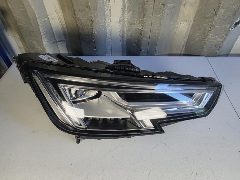 AUDI A4 S4 B9 FULL LED COMPLETE DRIVER SIDE HEADLIGHT 16-19 GENUINE OEM