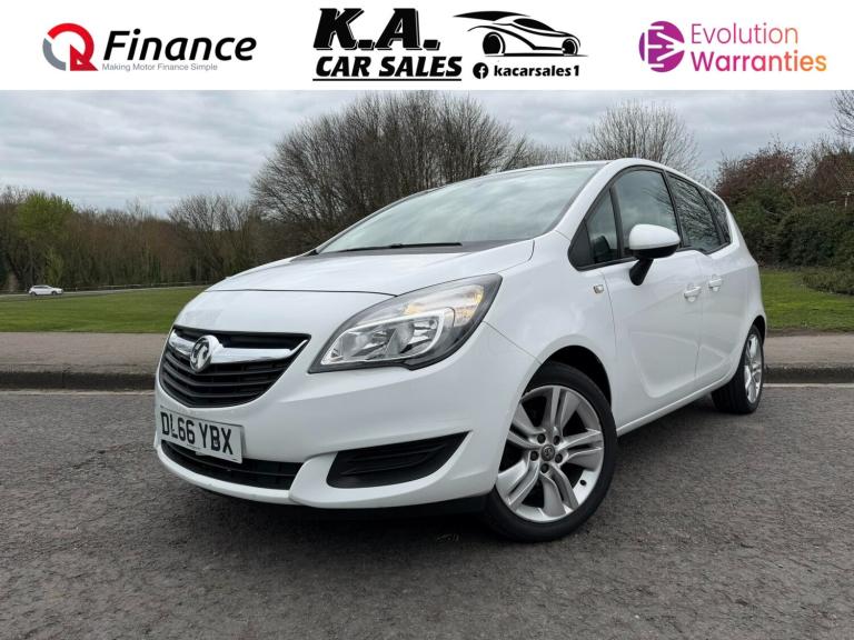 2016 Vauxhall Meriva 1.4i 16V Club 5dr MPV Petrol Manual