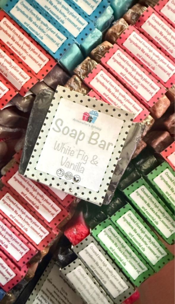 110 vegan soap bars - soap business start up