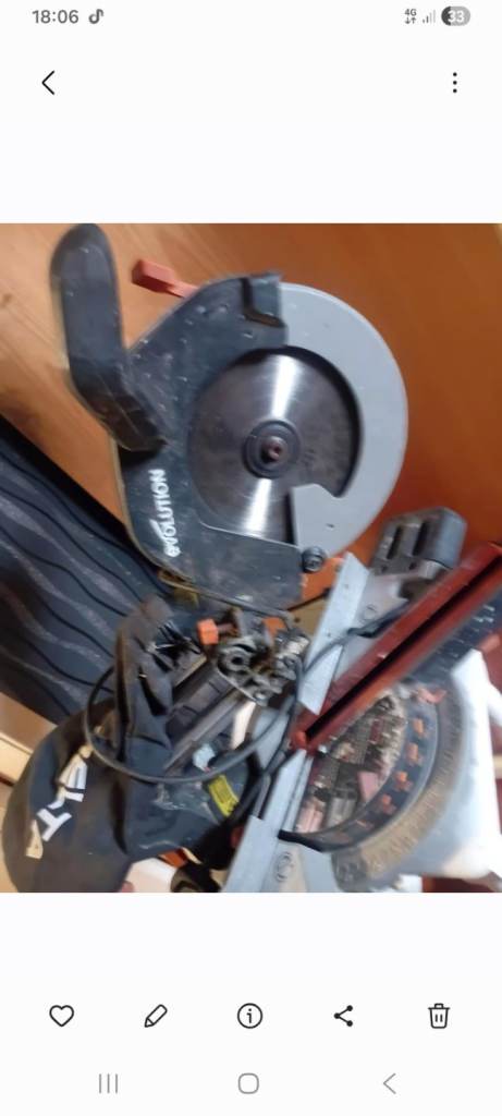Evolution mitre saw