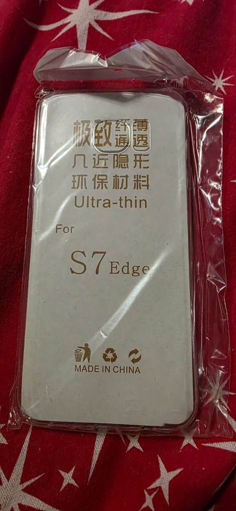 CLEAR Case For Samsung Galaxy S7 Edge Silicone Gel Shockproof