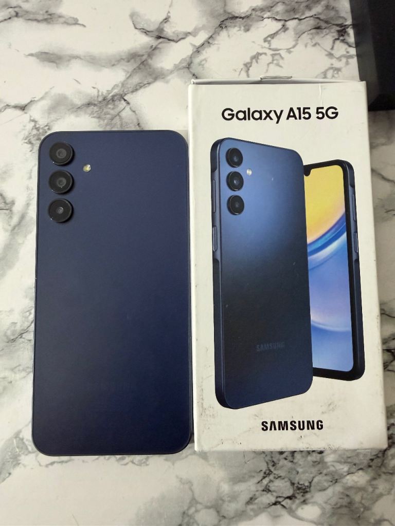 Samsung Galaxy A15 5G (Blue Black, 128GB) – Unused in Box