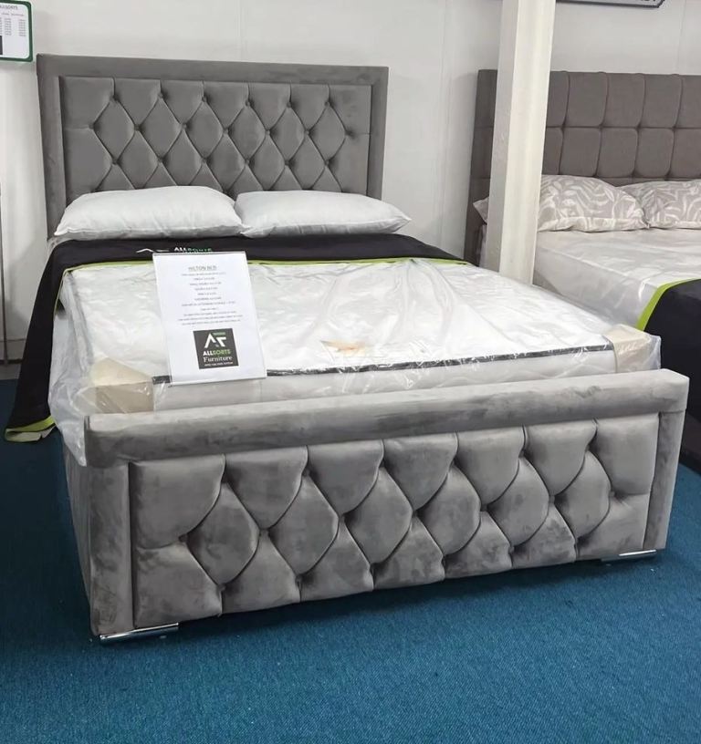 Double Bed With Quality Mattress And Free Home Delivery Inbox For Price