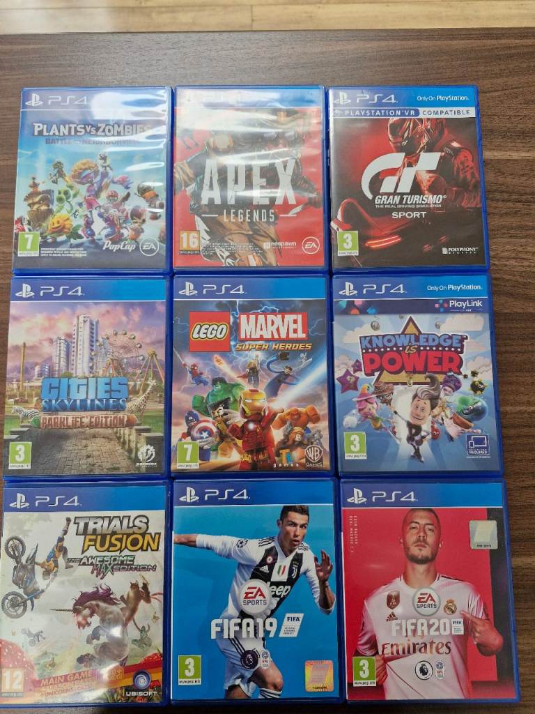 Playstation 4 games bundle - 9 games