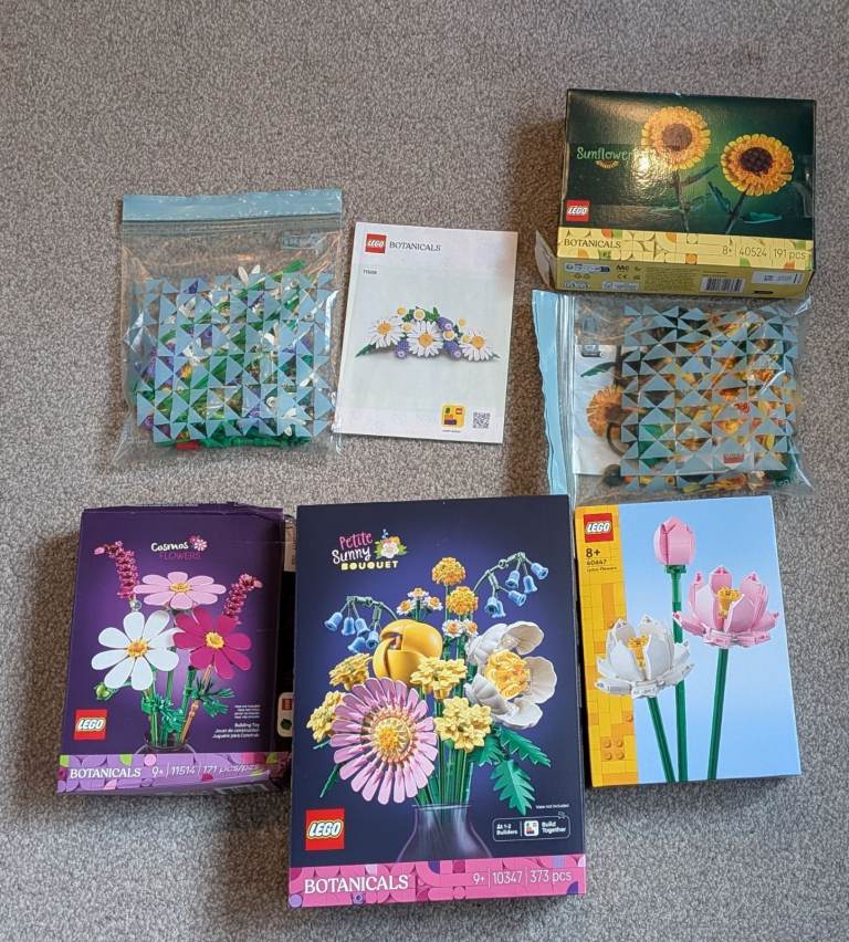 Five Lego sets