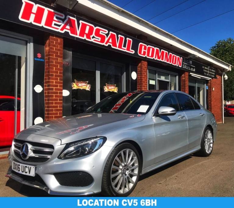 2016 16 MERCEDES-BENZ C-CLASS 2.0 C200 AMG LINE (PREMIUM) SALOON 4DR PETROL 7G-T