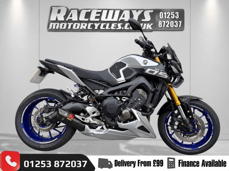 YAMAHA MT-09 SP, 2018 18 PLATE, 16224 MILES, USED MOTORCYCLE, HPI CLEAR