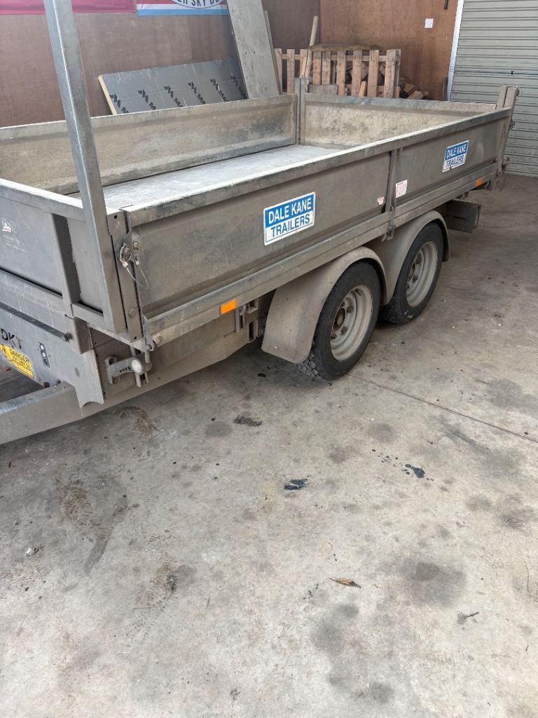 Dale Kane DKT Twin Axle tipping trailer 