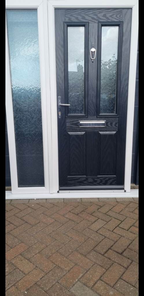 Composite door and side 