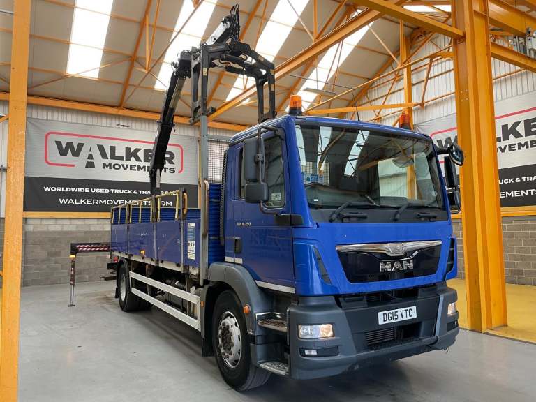 MAN TGM 18.250 *EURO 6* 4X2 18 TONNE BRICK GRAB