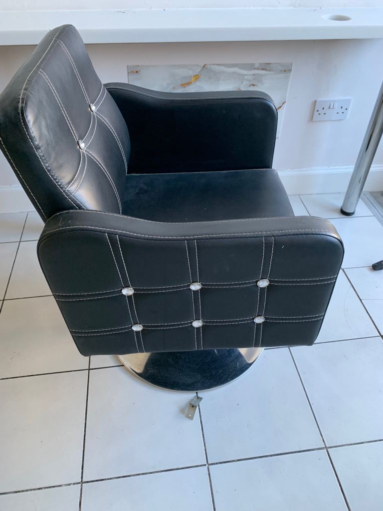 3 salon chairs