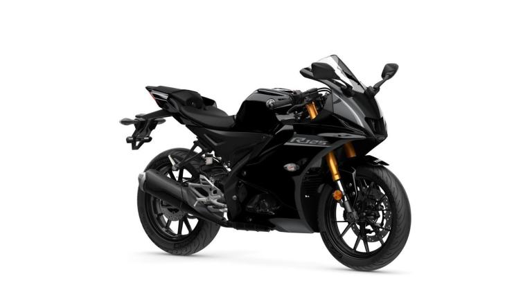 Yamaha YZF R125, black in stock 2026 model