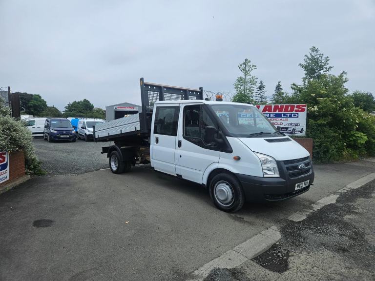 2012 ON 12 PLATE FORD TRANSIT 115 T350 CREW CAB PICKUP 