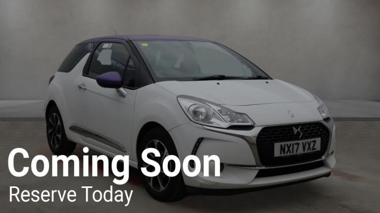 2017 DS DS 3 1.6 BlueHDi Elegance Hatchback 3dr Diesel Manual Euro 6 (s/s) (100