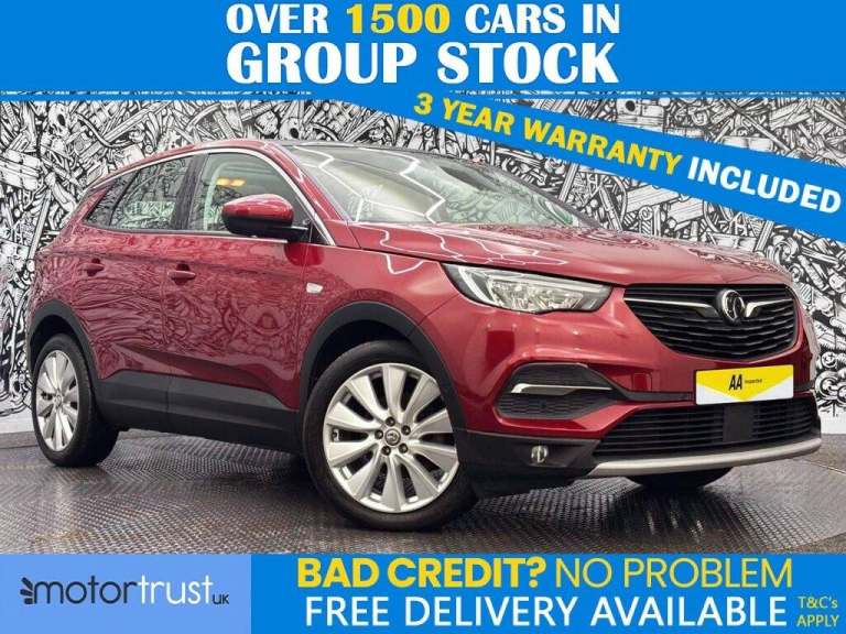 2020 Vauxhall Grandland X 1.2 Turbo Elite Nav SUV 5dr Petrol Manual 6Spd Euro 6 (s/s) (130 ps) HA...