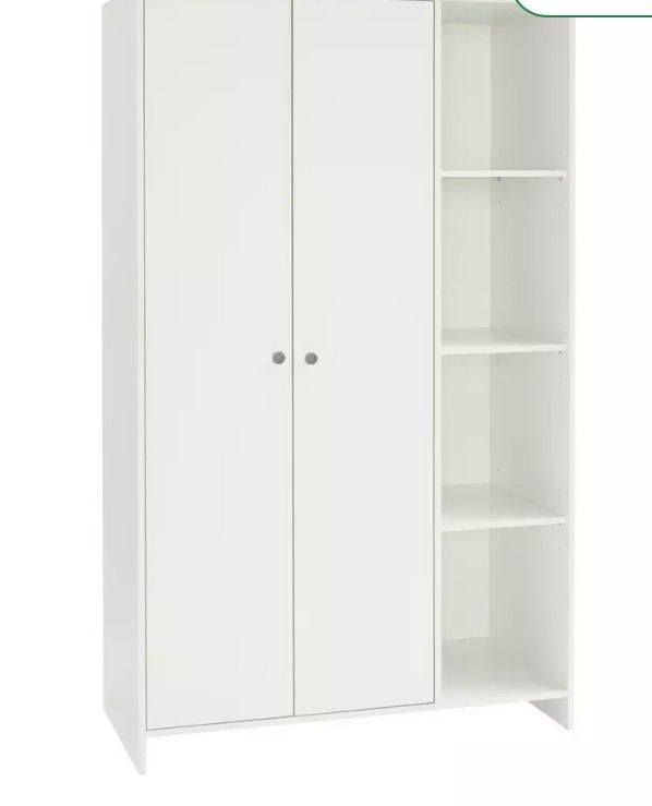 White wardrobe needs to go asap
