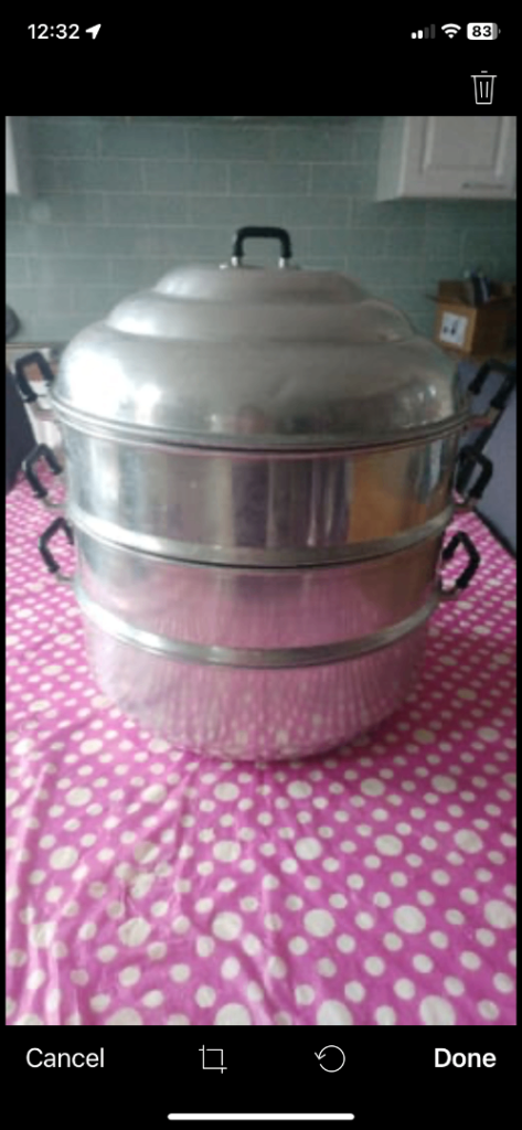 Commercial 3 tiers steamer 