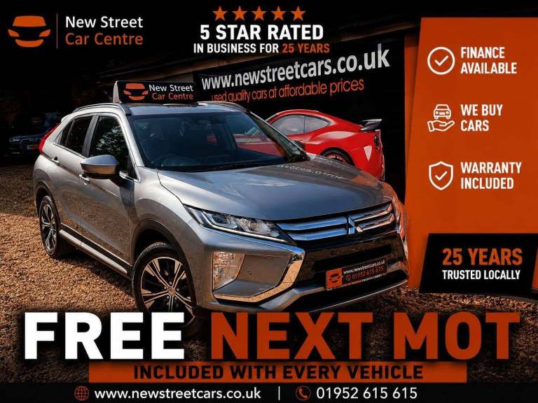 2019 Mitsubishi Eclipse Cross 1.5T 3 Euro 6 (s/s) 5dr HATCHBACK Petrol Manual