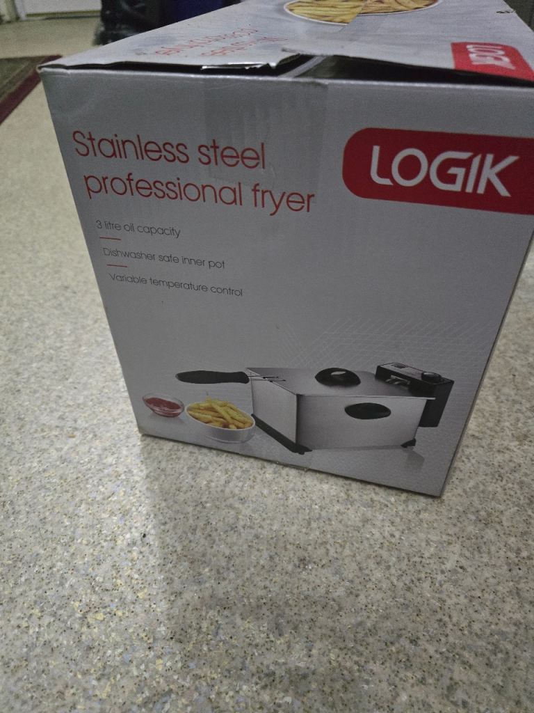 Logik stainless steel professional fryer