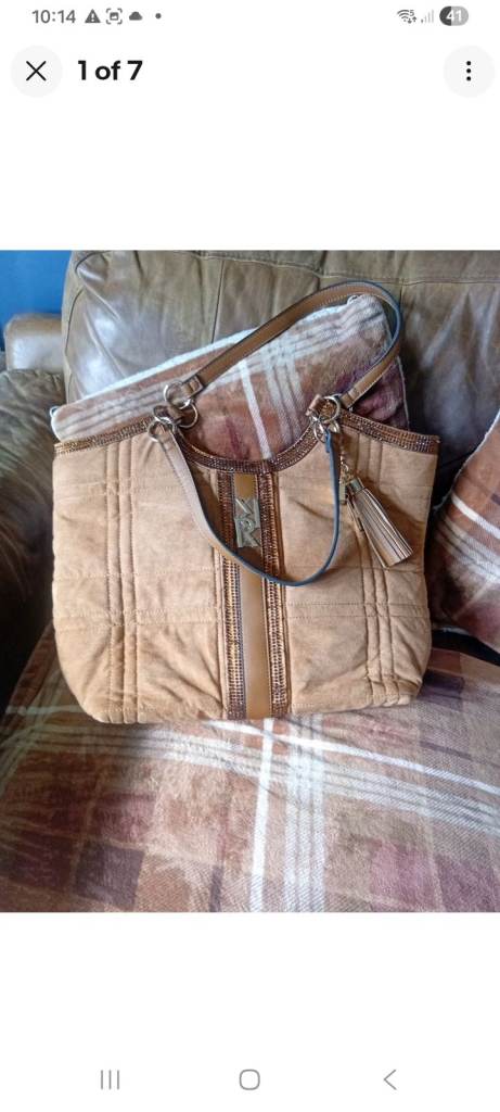 River Island Large Tan Coloured Bag