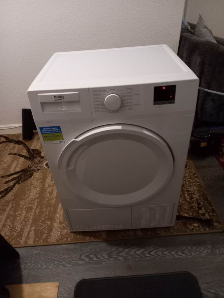White Beko Tumble Dryer – Good Working Condition