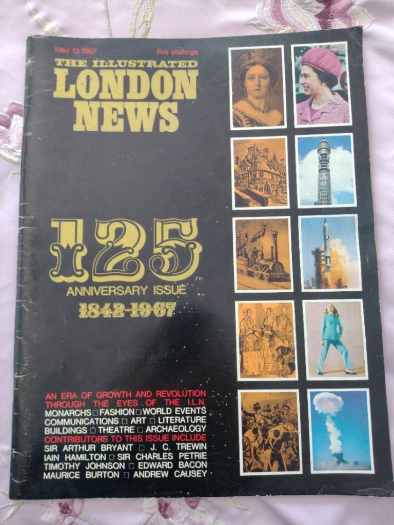 A Rare 125th Anniversary Issue of The Illustrated London News, May 1967. See the photos & details!