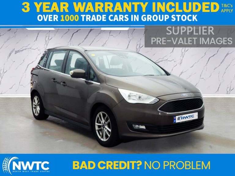 2018 Ford Grand C-Max 1.0 EcoBoost 125 Zetec 5dr MPV PETROL Manual