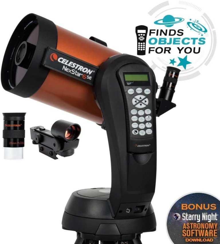 NEW £1350 SEALED CELESTRON NEXSTAR 6SE COMPUTERISED AUTOMATIC TELESCOPE WITH MOTORISED MOUNT 6 SE