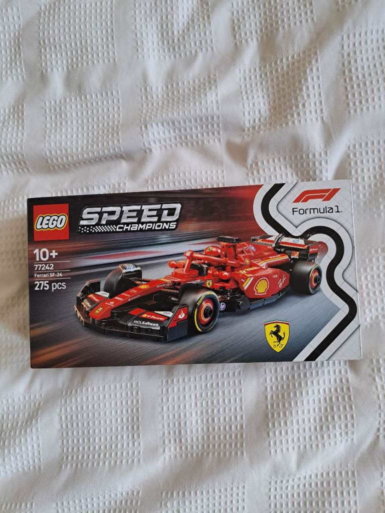 Lego Speed Champions: Ferrari Sf-24 F1 Race Car (77242) (sealed)