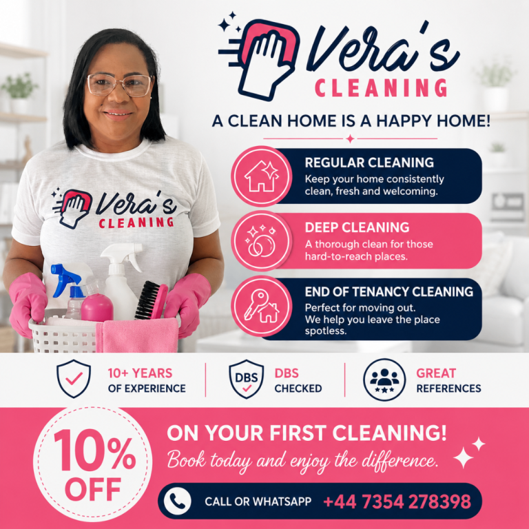 Regular Cleaning • Deep Cleaning • End of tenancy Cleaning 