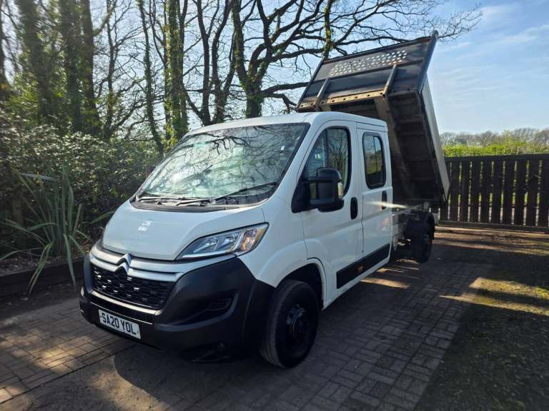 2020 Citroen Relay 2.2 BlueHDi 35 Plus Ready To Run Tipper Double Cab 2dr Diesel Manual L3 Eur Ti...