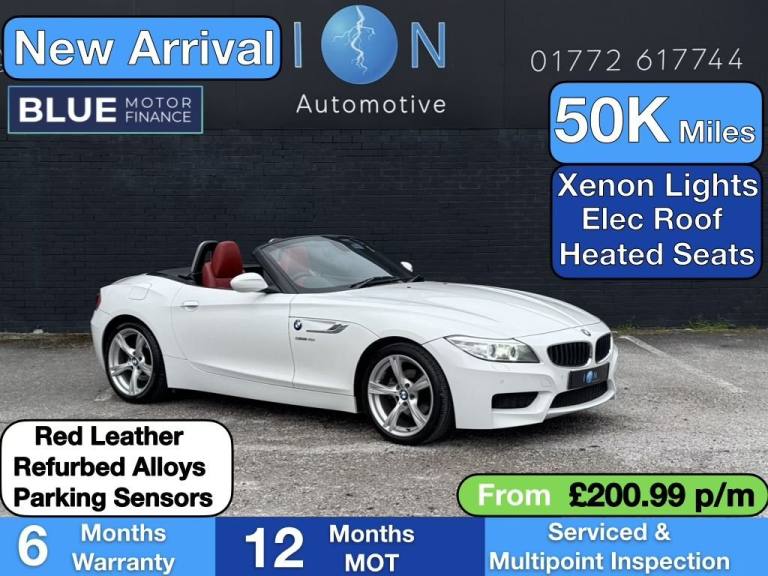 2013 BMW Z4 2.0 18i M Sport Convertible *Heated Seats, Park Sensors, Xenon Lights* Convertible Pe...