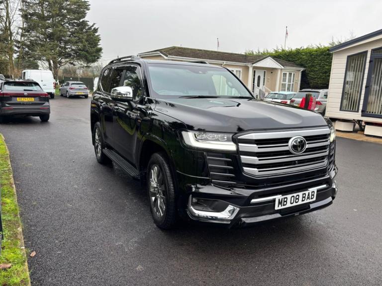 Brand New Model Toyota Land Cruiser 300 VX 3.3L twin-turbo V6 diesel in Black
