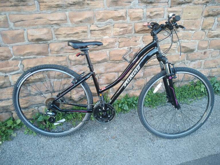 Specialized Ariel Women's Ladies Commuter City Low Step Hybrid Bike Size M Black/Pink