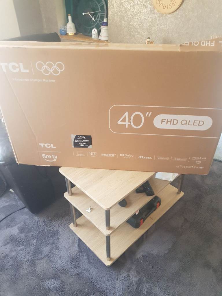Brand New TCL 40" FHD QLED TV with Fire TV