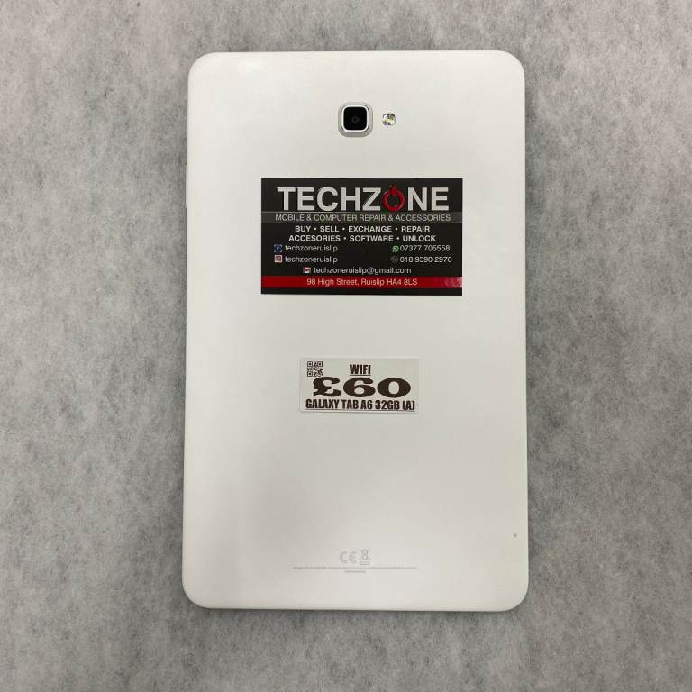 Samsung Galaxy Tab A6 32GB WiFi Tablet - White