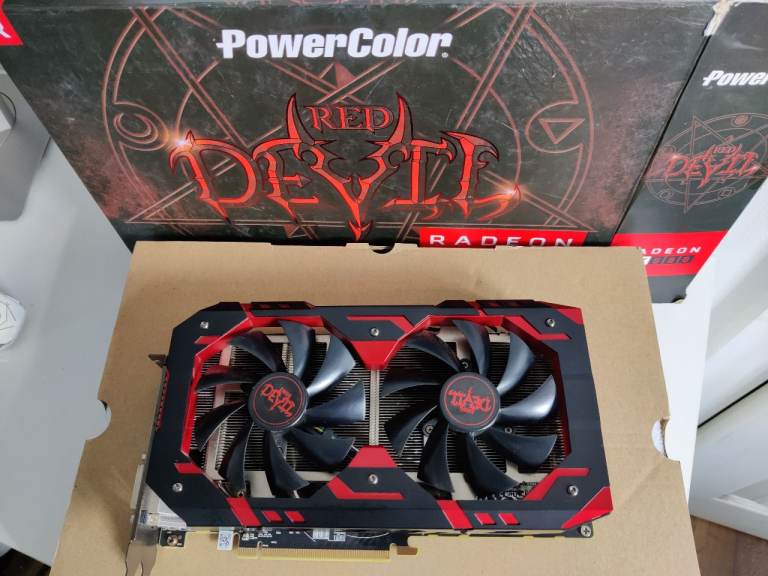 Red Devil AMD Radeon RX 580 8GB Graphics card 12x available 