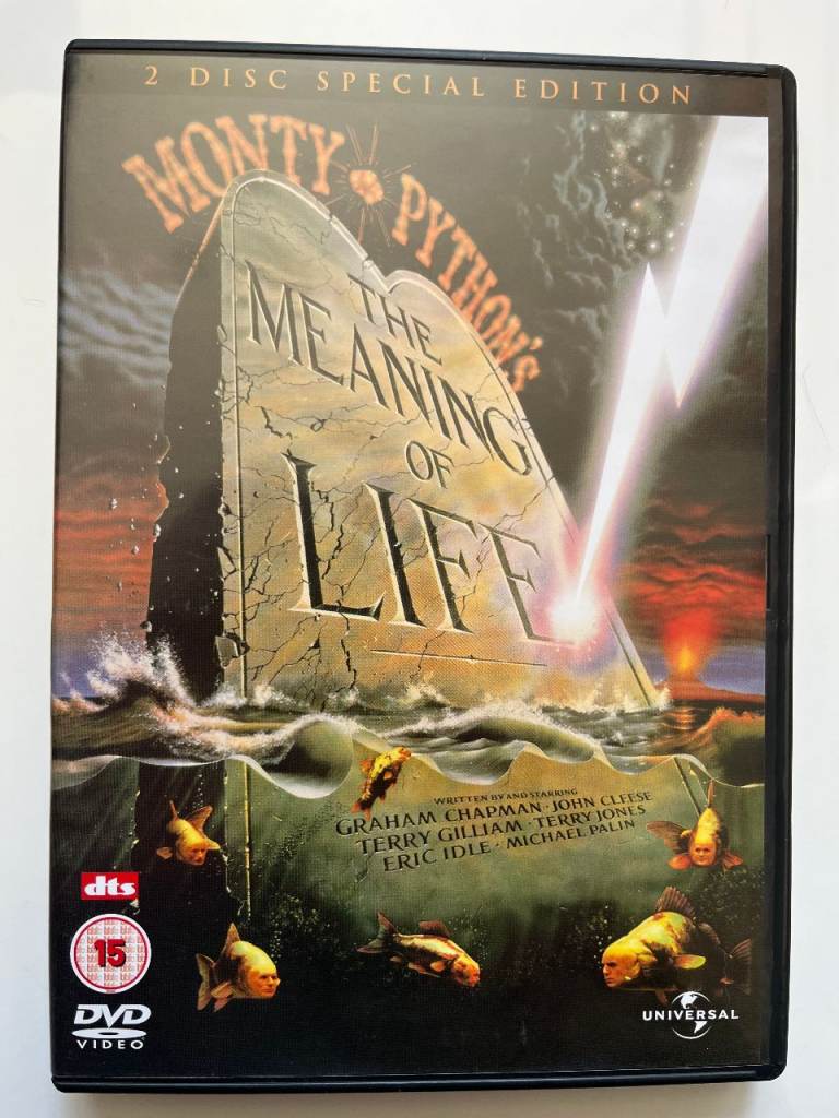 MONTY PYTHON'S THE MEANING OF LIFE (UK DVD, 2004)