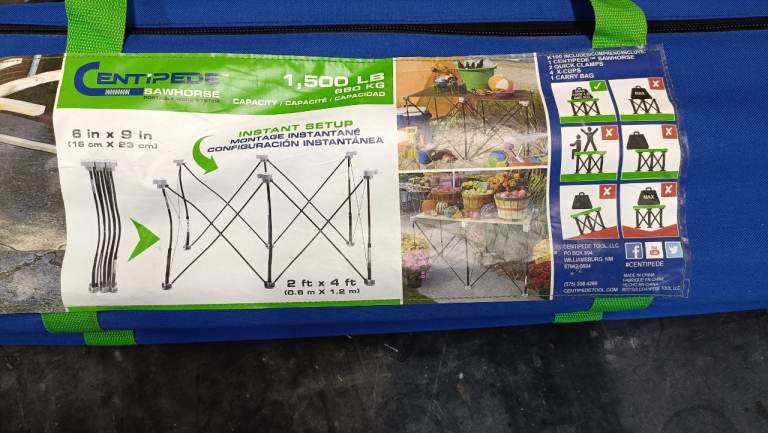 Centipede Sawhorse Portable Work Stand – 