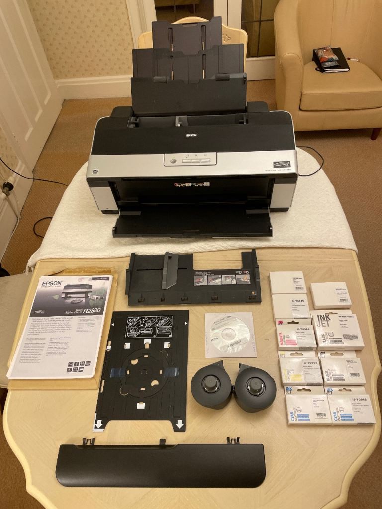 Epson Stylus Photo R2880 UltraChrome K3 Printer - Prints Up To A3 Size ...