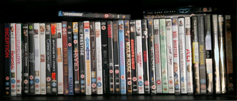 Bundle of DVDs