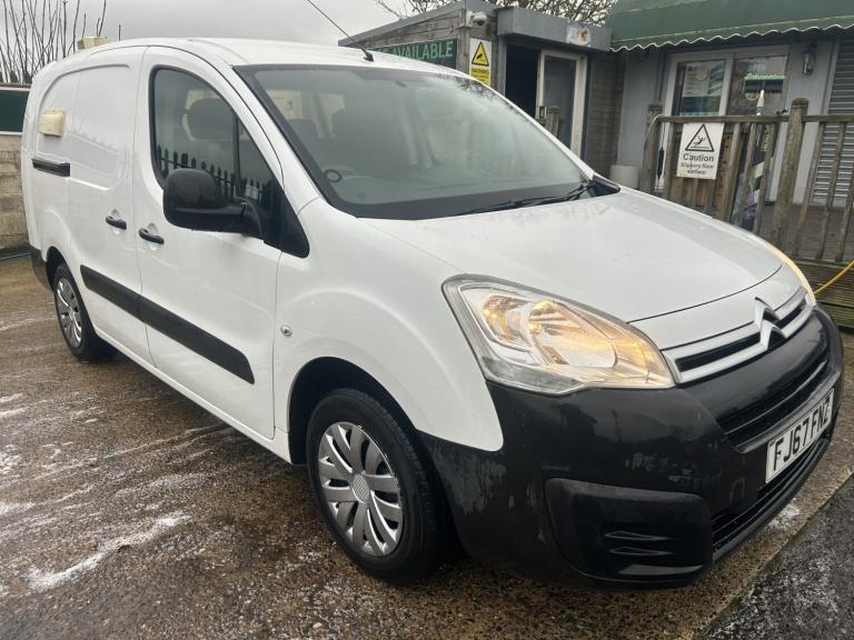 CITROEN BERLINGO 1.6 BlueHDi 750 LX DOG CAGE VAN LWB NO VAT 2017