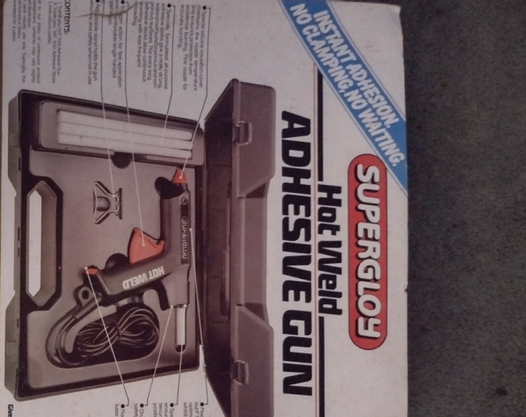 SUPERGLOY Hot Weld ADHESIVE GUN