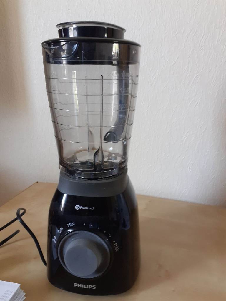 Philips Food Blender - Black, Very Good Condition