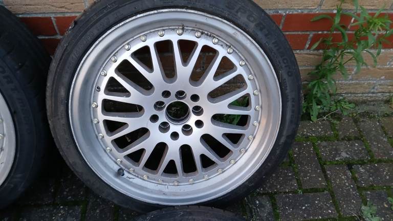 Jr10 18inch alloy wheels and tyres 5x100/5x114