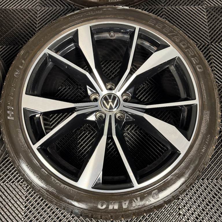 20'' GENUINE VW TIGUAN R LINE MISANO ALLOY WHEELS TYRES ALLOYS