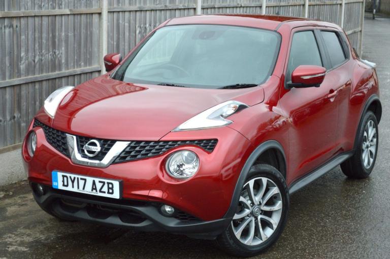 2017 Nissan Juke 1.6 Tekna XTRON Euro 6 5dr HATCHBACK Petrol Automatic