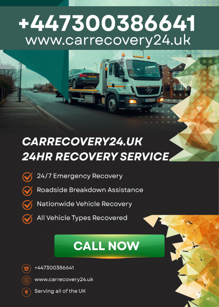 24 Hour Vehicle Recovery Glasgow