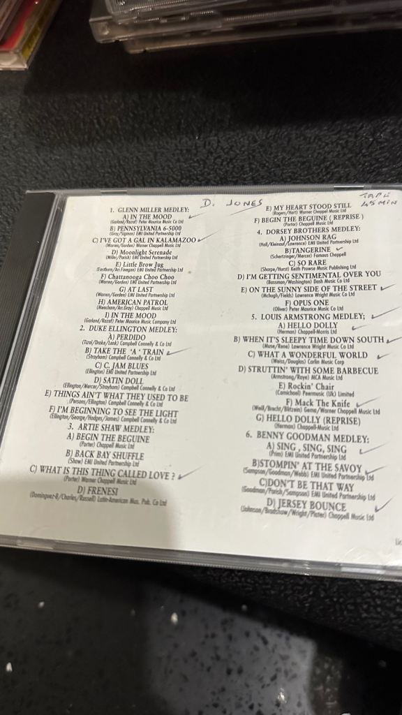 23 CDs jazz Count Basie Rat Pack Frank Sinatra Glen miller 